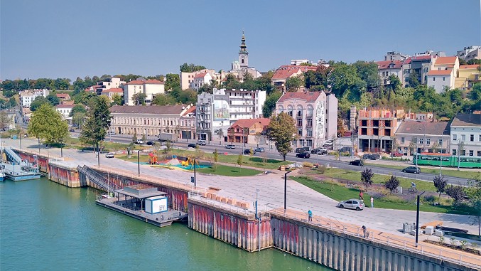 Sava Quay Belgrade City Tour